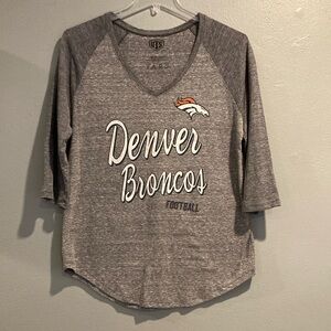 Denver Broncos ladies V-neck